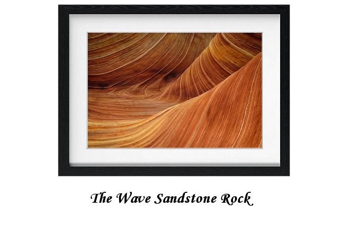 Wave Sandstone Rock